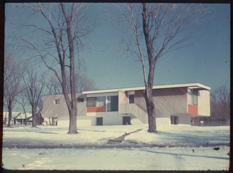 © Marcel Breuer - Syracuse University - Snower House, 1954. Mission Hills, USA 